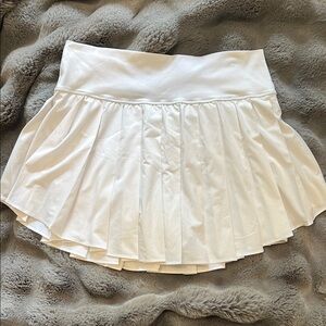 Aerie Nylon Pleaded Tennis Skort